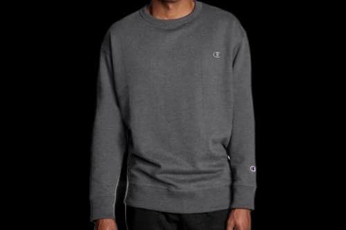 Champion Powerblend Crewneck Sweatshirt Granite Heath