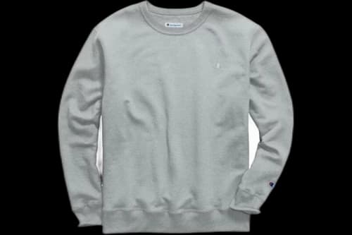 Champion Powerblend Crewneck Sweatshirt Oxford Grey