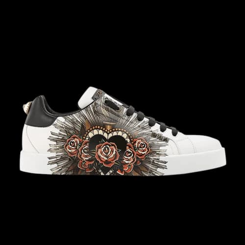 Dolce & Gabbana Portofino 'Crown Print - White'