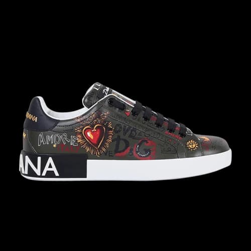 Dolce & Gabbana Portofino 'Graffiti Print - Army Green'