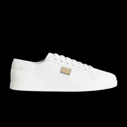 Dolce & Gabbana Saint Tropez Calfskin Sneaker 'White'