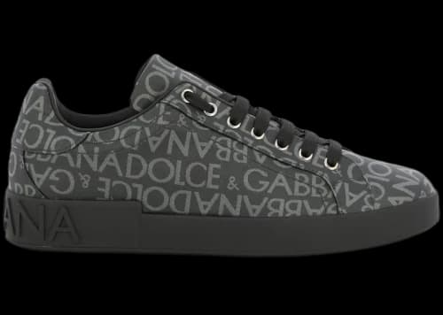 Dolce & Gabbana Portofino Allover Logo Black