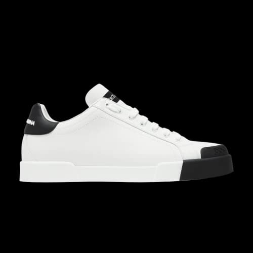 Dolce & Gabbana Portofino Low 'White Black'