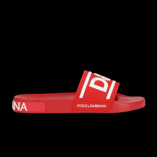 Dolce & Gabbana Slides 'Red'