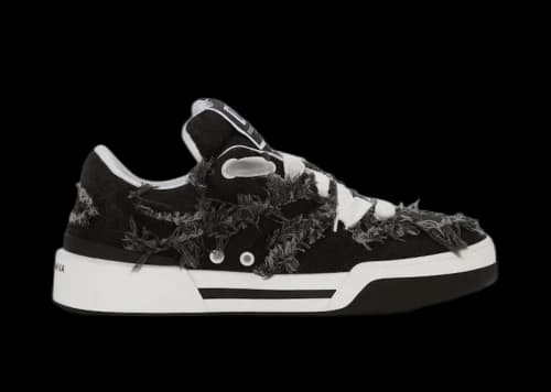 Dolce & Gabbana New Roma Black Fray Trim
