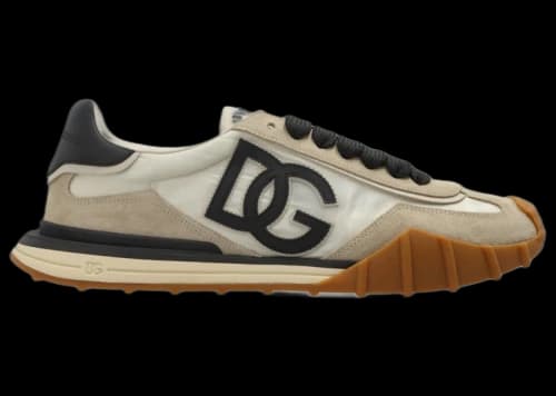 Dolce & Gabbana DG Athletic Sneakers Tan Black Gum