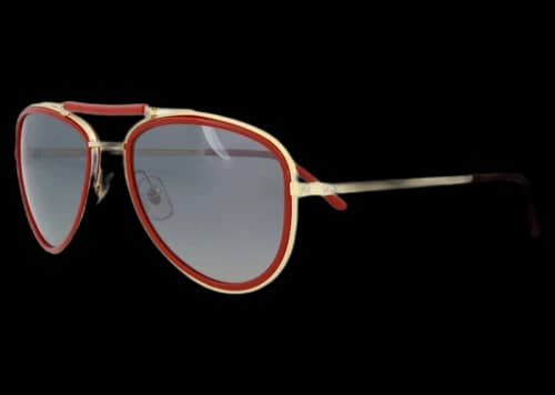 Cartier Aviator Sunglasses Gold/Gold/Grey (CT0078S-30002215-001)