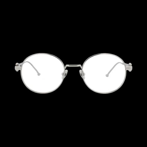 Cartier Round-Frame Titanium Optical Frames Ruthenium Ruthenium Transparent (CT0293O-30010458-003)