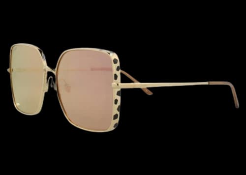Cartier Square Sunglasses Gold/Gold/Pink (CT0299S-30011460-004)