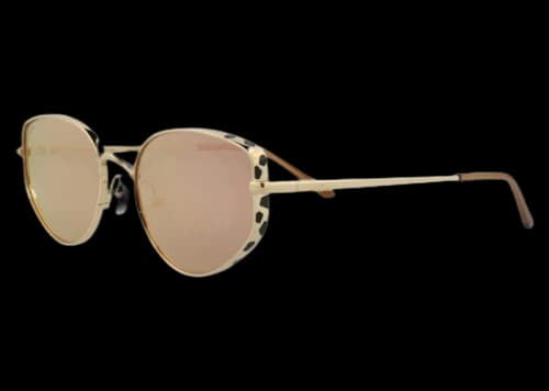 Cartier Cat Eye Sunglasses Gold/Gold/Pink (CT0300S-30011461-004)