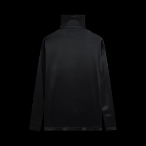 Phoebe Philo Liquid Knot Collar Top 'Black'