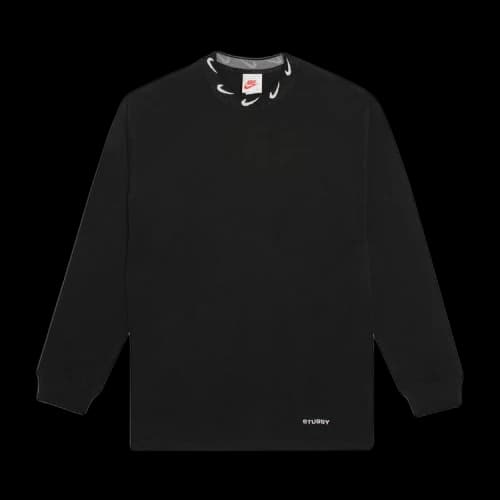 Nike x Stussy NRG BR Long-Sleeve Knit Top 'Black'