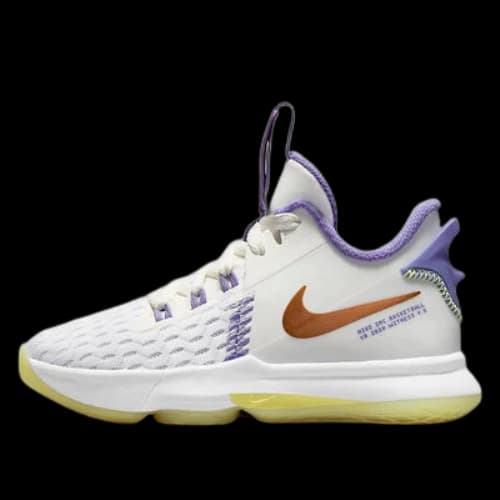 (PS) Nike Lebron Witness 5 'White Purple'