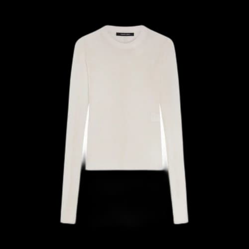 Phoebe Philo Crewneck Top 'Cream'