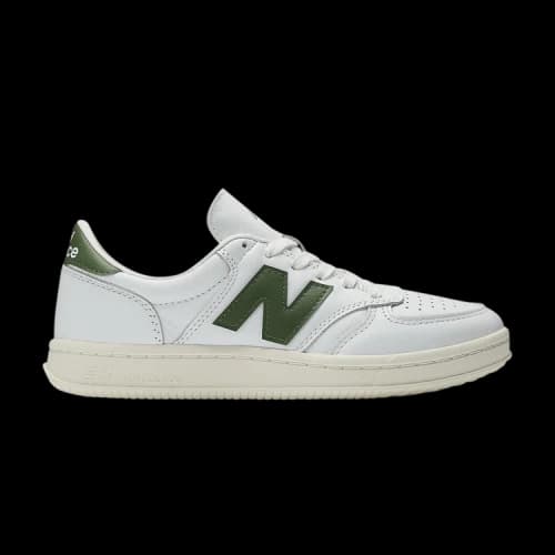 New Balance T500 White Green