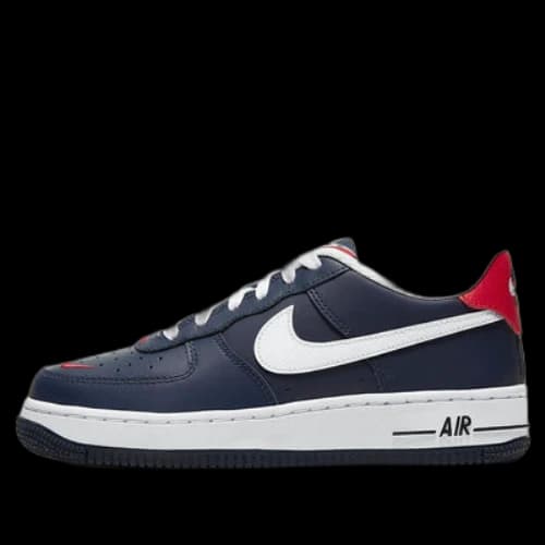 (GS) Nike Air Force 1 LV8 'Navy University Red'