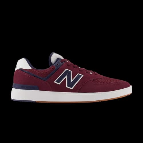 New Balance Nike 574 Court Burgundy Navy Womens