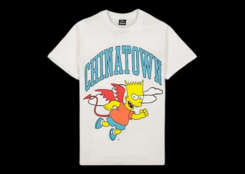 Market x The Simpsons Devil Arc T-Shirt White