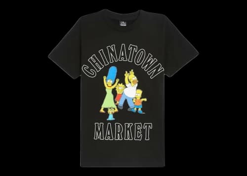 Market x The Simpsons Family OG T-Shirt Black