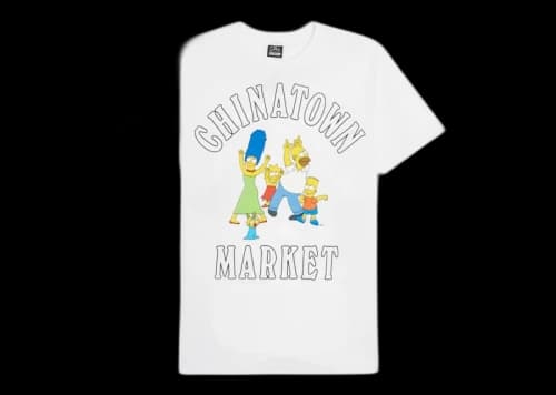 Market x The Simpsons Family OG T-Shirt White