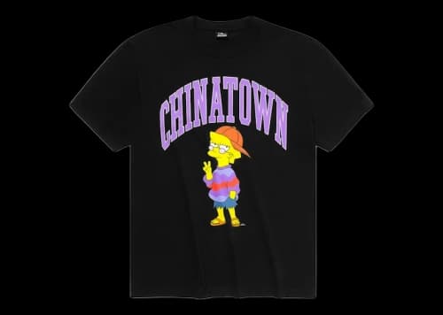 Market x The Simpsons Like You Know Whatever Arc T-Shirt Black