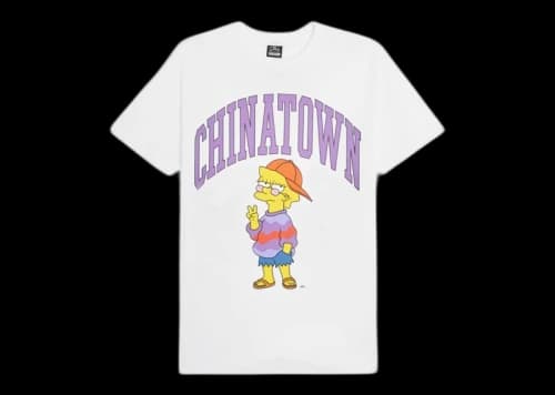 Market x The Simpsons Like You Know Whatever Arc T-Shirt White