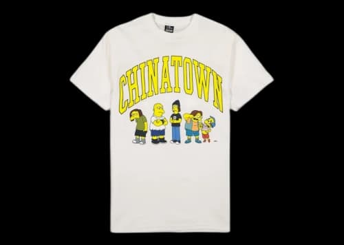 Market x The Simpsons Ha Ha Arc T-Shirt White