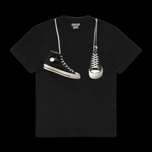 Chinatown Market Shoes T-Shirt 'Black'