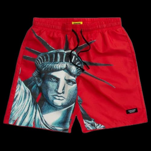 Chinatown Market Nyc Shorts 'Red'