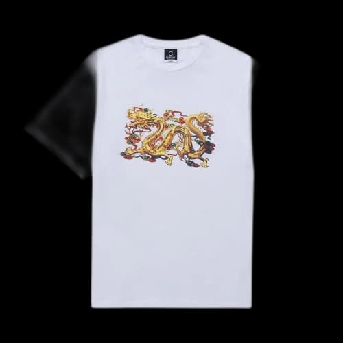 CLOT Dragon Short-Sleeve Tee 'White'