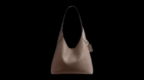 Coach Brooklyn Shoulder Bag 28 Dark Stone