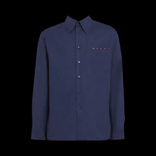 Marni Long-Sleeve Shirt 'Ink'