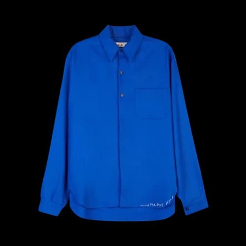 Marni Long-Sleeve Shirt 'Blue'