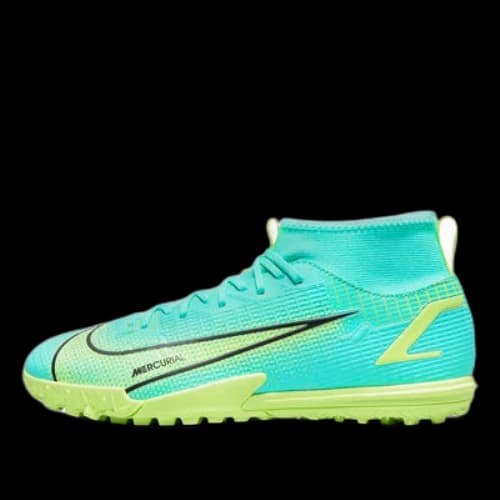 (GS) Nike JR Mercurial Superfly 8 Academy TF 'Green Yellow'