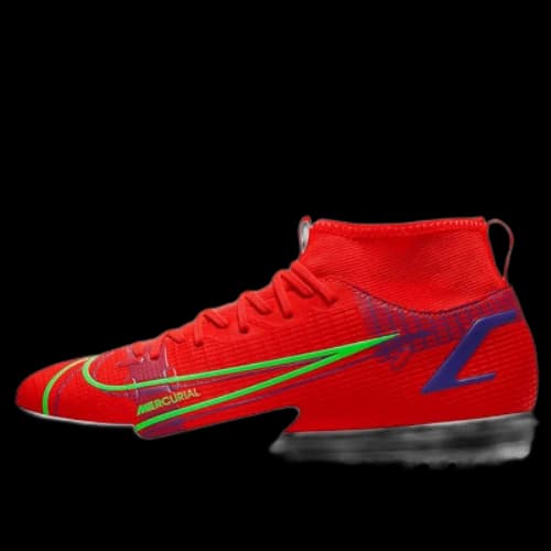 (GS) Nike JR Mercurial Superfly 8 Academy TF 'Red Blue White'