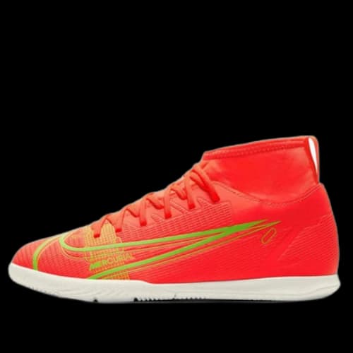 (GS) Nike JR Mercurial Superfly 8 Club IC 'Orange Green'