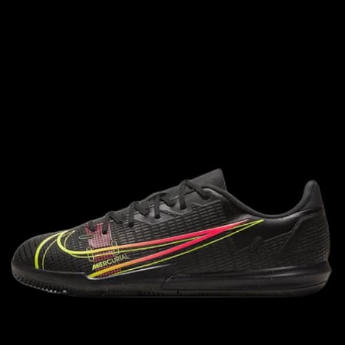 (GS) Nike Mercurial Vapor 14 Academy IC 'Black Yellow Red'