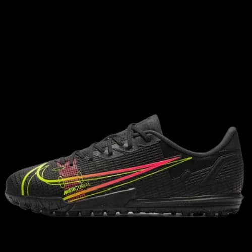 (GS) Nike Mercurial Vapor 14 Academy TF Turf 'Black Red'