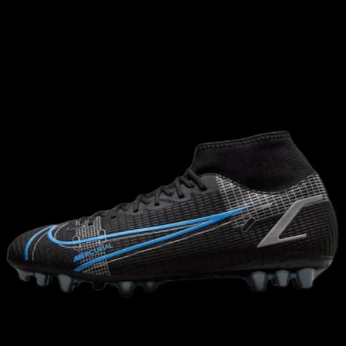 Nike Mercurial Superfly 8 Academy AG Artificial Grass 'Black Blue'