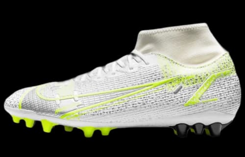 Nike 14 Mercurial Superfly 8 AG Artificial Grass 'White Green'