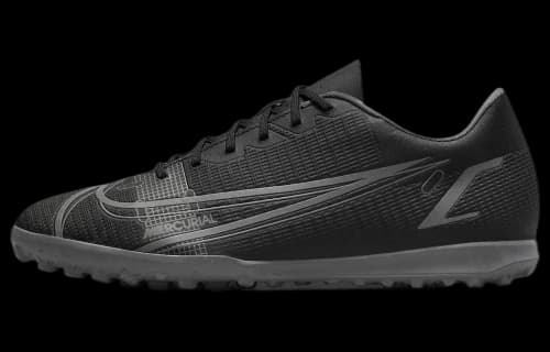 Nike Mercurial Vapor 14 Club TF Turf Soccer Shoes Black/Gray