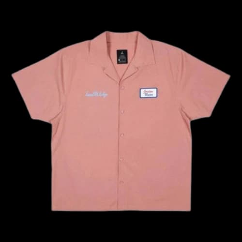 Air Jordan x Union LA Embroidered Logo T-Shirt 'Pink'