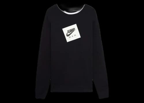 Jordan Jumpman Classics Fleece Crewneck Black
