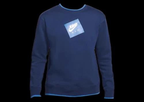 Jordan Jumpman Classics Fleece Crewneck Blue