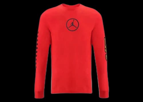 Jordan Sport DNA Long-Sleeve Red T-Shirt Red