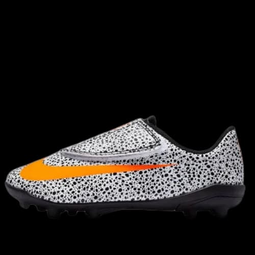 (GS) Nike JR Vapor 13 Club CR7 MG 'Black White Yellow'