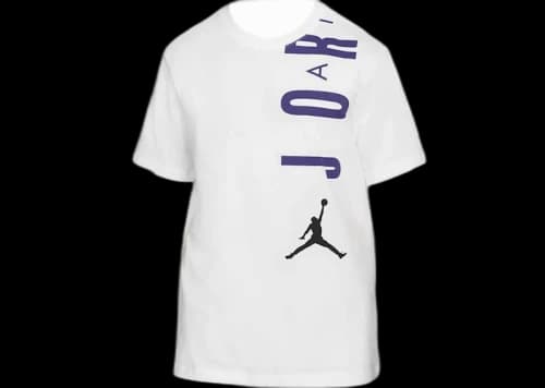 Jordan Air Stretch T-shirt White/Varsity Purple/Black