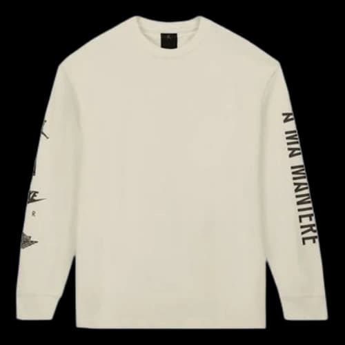 Air Jordan x A Ma Maniere Long Sleeves T-Shirt Asia Sizing 'Natural'