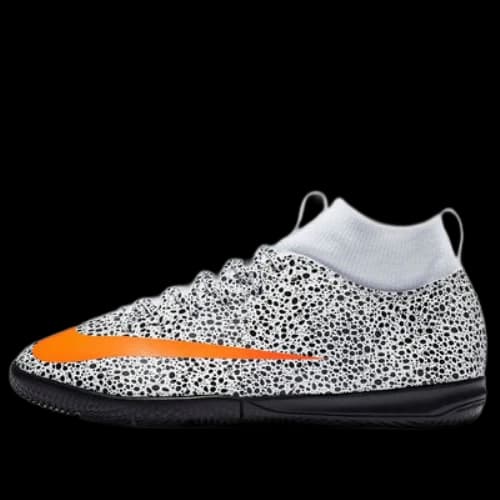 (GS) Nike Mercurial Superfly 7 Academy CR7 IC 'White Black Orange'