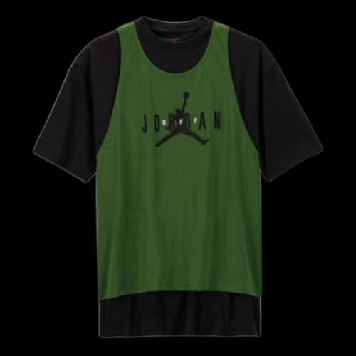 Air Jordan x Off-White T-Shirt Asia Sizing 'Forest Green'